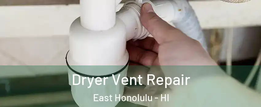  Dryer Vent Repair East Honolulu - HI