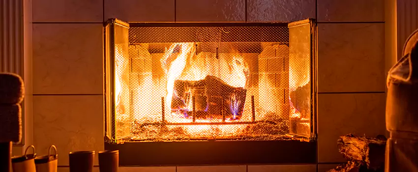 Mendota Hearth Landscape Fireplace Installation in East Honolulu, Hawaii