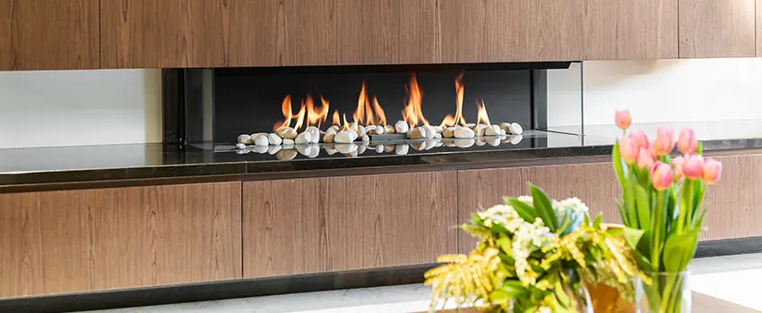 Double-height Fireplace Design Refurbishment in East Honolulu, Hawaii